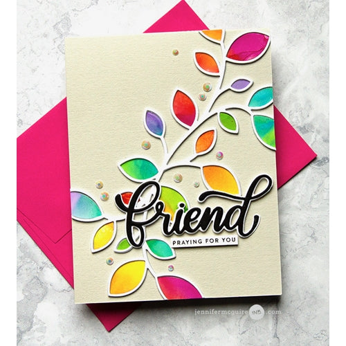 Simon Says Stamp! Simon Says Clear Stamps TINY WORDS FAITH sss101964 Praying for You Card Jennifer McGuire | color-code:ALT0