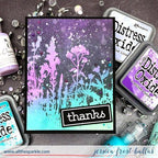 Simon Says Stamp! Simon Says Clear Stamps WILDFLOWERS sss201998Thanks Card Jessica Frost-Ballas | color-code:ALT2