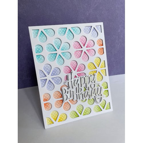 Simon Says Stamp! Simon Says Stamp FAB FLORAL PLATE Wafer Die s808 Birthday Card Lisa Addesa | color-code:ALT91