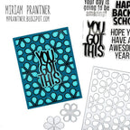 Simon Says Stamp! Simon Says Stamp FAB FLORAL PLATE Wafer Die s808 You Got This Card Miriam Prantner | color-code:ALT0