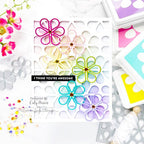 Simon Says Stamp! Simon Says Stamp FAB FLORAL PLATE Wafer Die s808 You're Awesome Card Caly Person | color-code:ALT6