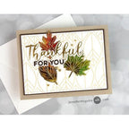 Simon Says Stamp! Simon Says Stamp Premium Heat Resistant CLEAR ACETATE SHEETS ssp1001 Thankful for You Card Jennifer McGuire | color-code:ALT2