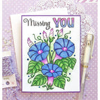 Simon Says Stamp! Simon Says Stamp Suzy's FLOWER SENTIMENTS Watercolor Prints szwcfs18 Miss You Card Suzy Plantamura