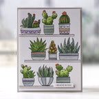 Simon Says Stamp! Simon Says Stamp Suzy's SUCCULENTS Watercolor Prints szslt0719 I Believe in You Card Shari Carroll