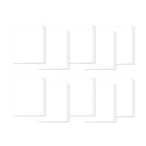 Simon Says Stamp! Simon Says Stamp WHITE A2 SIDE FOLD Scored Cards 120# 10 Pack a2side10