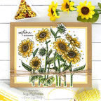 Simon Says Stamp! Simon Says Stamps and Stencils SUNFLOWER FIELDS set563sf Autumn Blessings Card Suzy Plantamura | color-code:ALT1