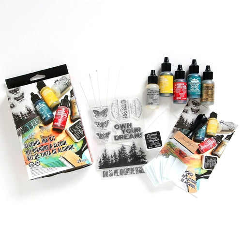 Simon Says Stamp! Tim Holtz DISTRESS INK KIT Ranger TDK48213 Package Contents