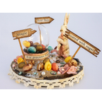 Tim Holtz Distress Ink Pad GROUND ESPRESSO Ranger TIM43270 Easter Egg Hunt Mixed Media Project | color-code:ALT13