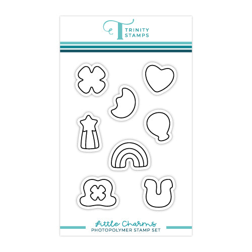 Trinity Stamps LITTLE CHARMS Clear Stamp Set tps-223