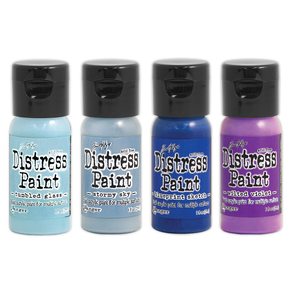 Tim Holtz Distress Paint Kit 4 Ranger tdfk84303