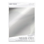 Tonic Chrome Silver 8.5 x 11 Mirror Card Gloss Cardstock 9452E