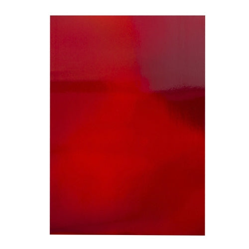 Tonic Fire Stone Red 8.5 x 11 Mirror Card Iridescent Cardstock 9785e