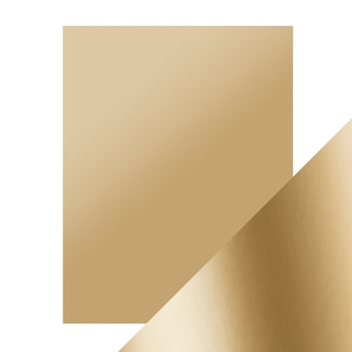Tonic Honey Gold 8.5 x 11 Mirror Card Satin Cardstock 9487E
