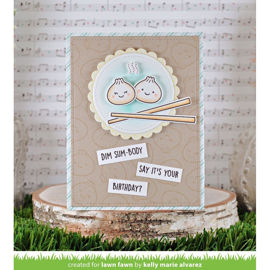 Lawn Fawn Year Thirteen Clear Stamps lf3084 Birthday Card