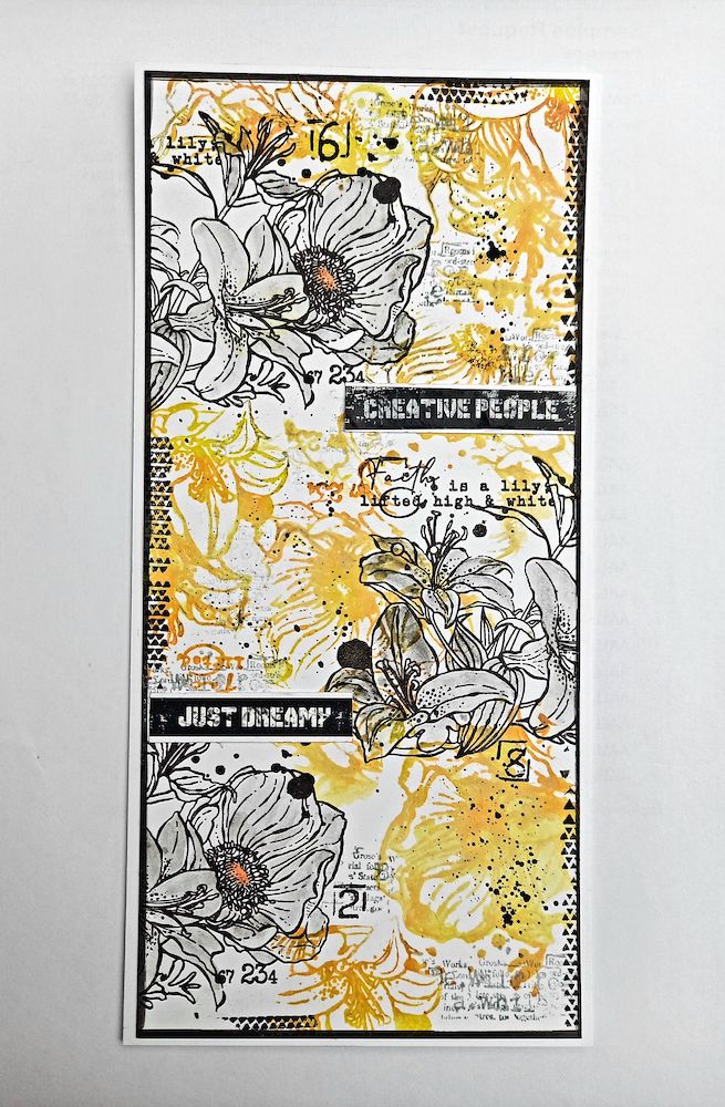AALL & Create Heliotropic A7 Clear Stamp aall915 just dreamy