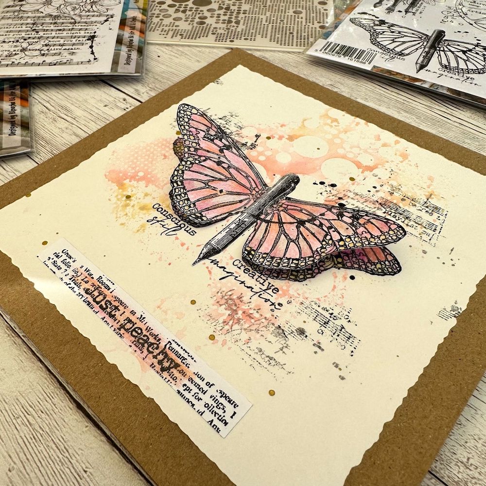 AALL & Create Morphed Palette A6 Clear Stamps aall918 die cut