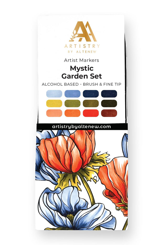 Altenew Artists Markers Mystic Garden Set J ALT7253