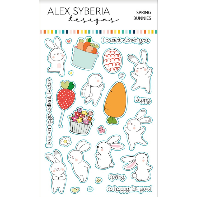 Alex Syberia Designs SPRING BUNNIES Die Set asdcd51