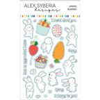 Alex Syberia Designs SPRING BUNNIES Die Set asdcd51