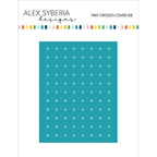 Alex Syberia Designs Tiny Crosses Cover Die asdd66