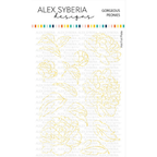 Alex Syberia Designs Gorgeous Peonies Hot Foil Plate asdhf55