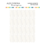 Alex Syberia Designs Glowing Geometry Hot Foil Plate asdhf70