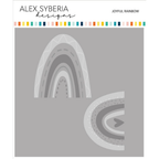Alex Syberia Designs Joyful Rainbow Stencil Set asdste72