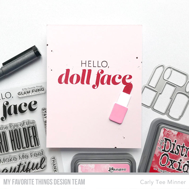 My Favorite Things Iconic Beauty Dies Die-Namics mft2482 Hello Doll Face | color-code:ALT01