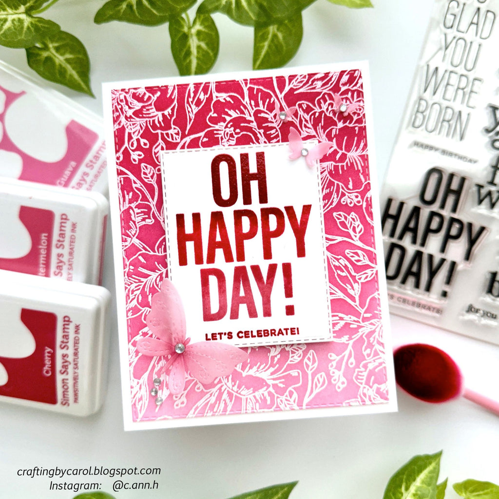 Ravishing Red Birthday Card | color-code:ALT18