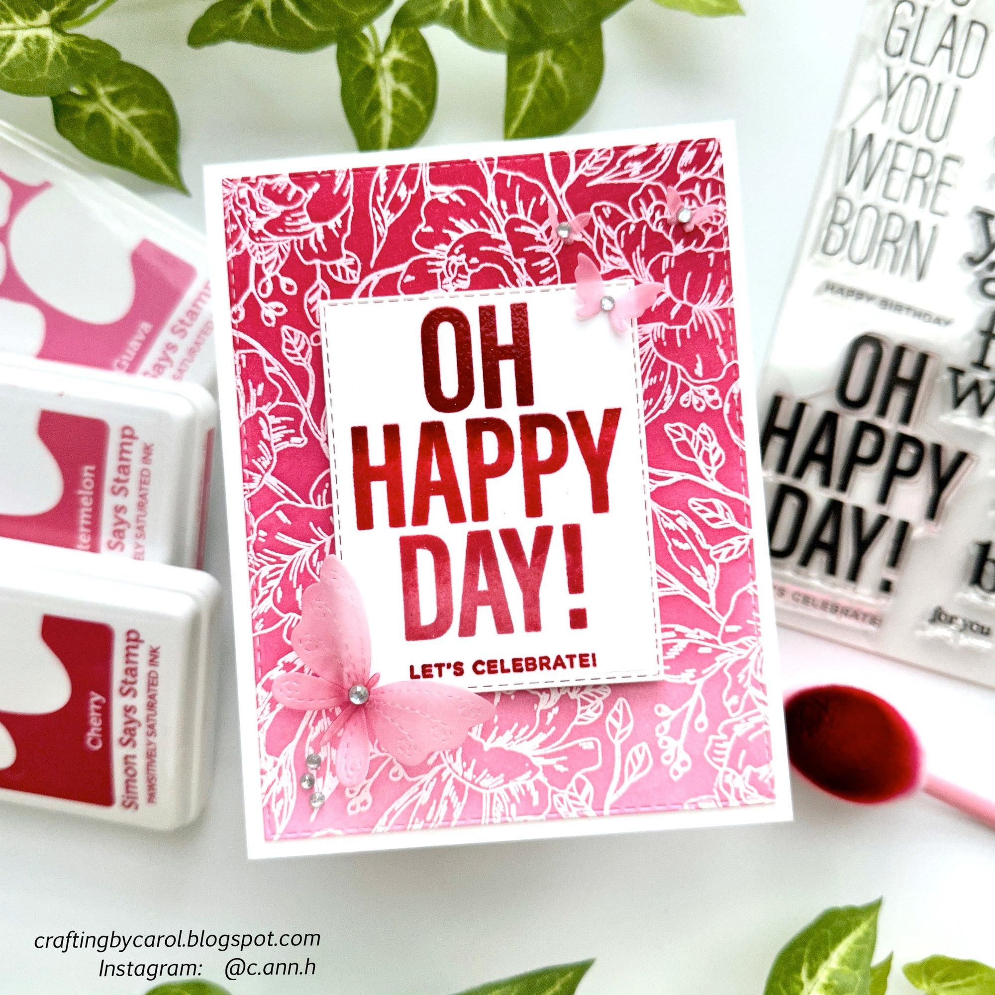 Ravishing Red Birthday Card | color-code:ALT18