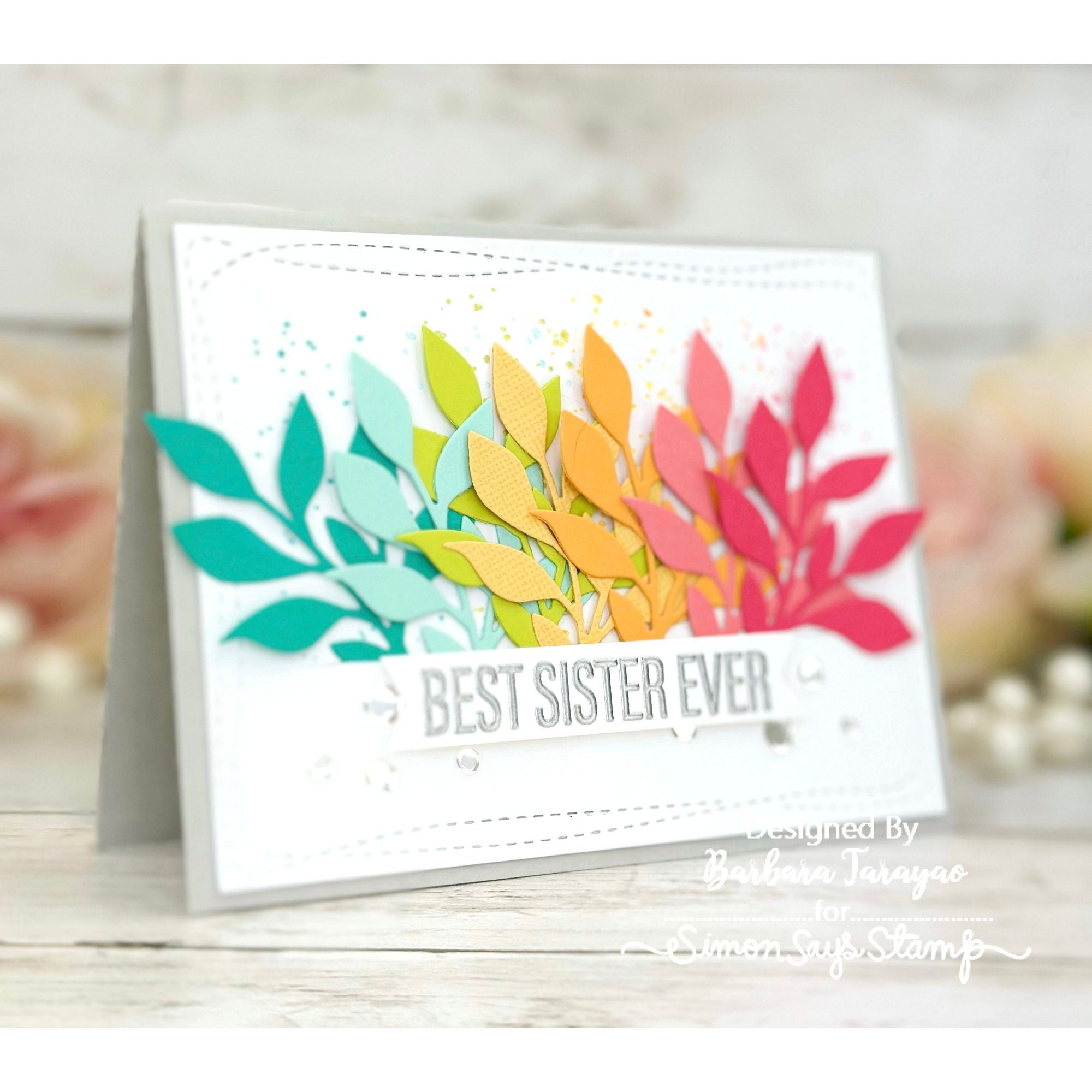 CZ Design Clear Stamps Sisters Forever cz279c Sisters Card | color-code:ALT02