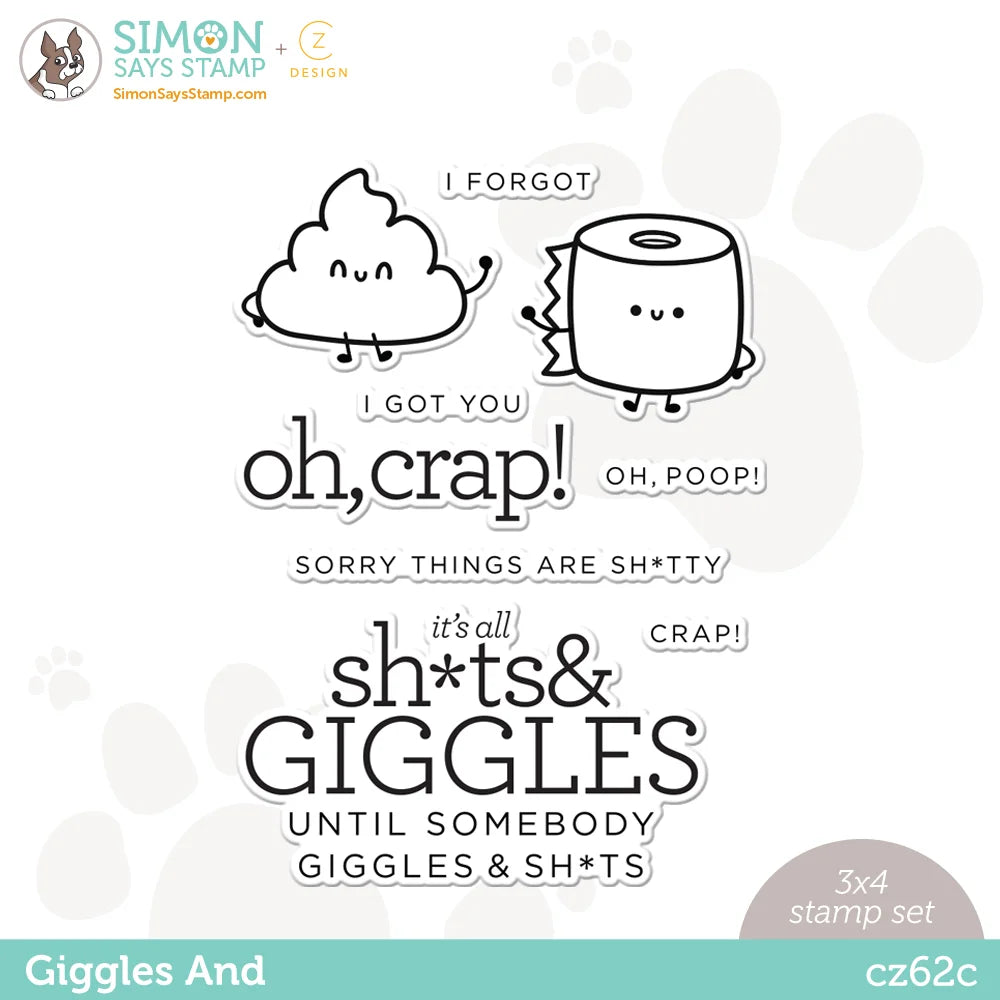 CZ Design Clear Stamps Giggles And cz62 Beautiful Days