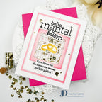 Golden Rings Wedding Card | color-code:ALT06