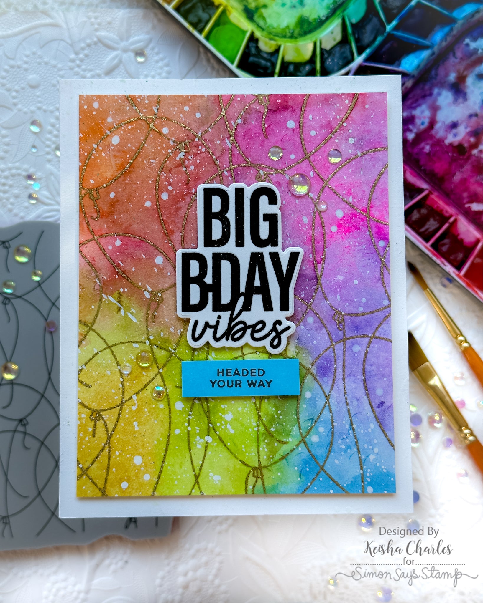 CZ Design Clear Stamps Big Old Birthday cz278c Be Creative