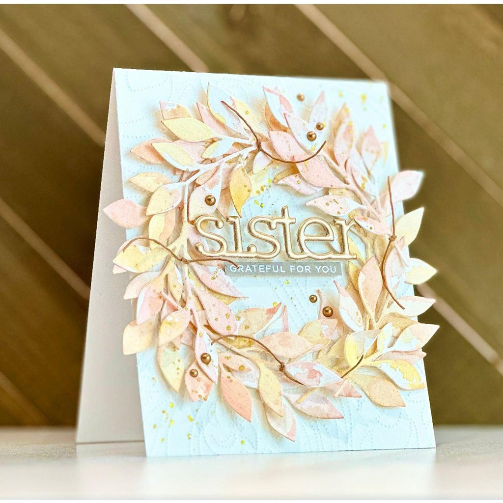 CZ Design Wafer Dies Sister czd200 Sister Card | color-code:ALT01