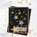 CZ Design Wafer Dies Sister czd200 Sister Card | color-code:ALT04