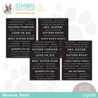 Simon Says Stamp Sentiment Strips Reverse Sister czg048 Beautiful Days