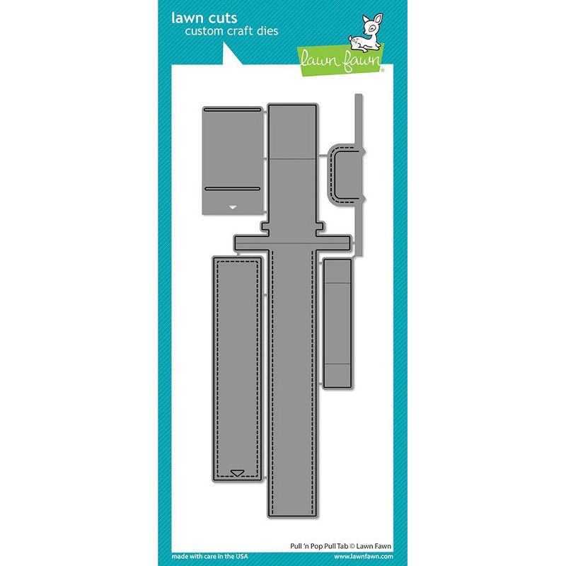 Lawn Fawn Pull 'n Pop Pull Tabs Dies lf3090