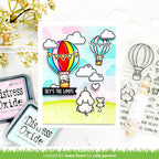Tim Holtz Distress Oxide Ink Pad SALVAGED PATINA Ranger tdo72751 Sky's The Limit Card | color-code:ALT02