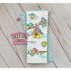 The Greeting Farm YOU'RE SO TWEET Clear Stamps tgf653 Tweet Slimline | color-code:ALT02