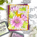 Honey Bee LOVELY LAYERS MUMS Dies hbds-llmum Changing Seasons Autumn Card | color-code:ALT03