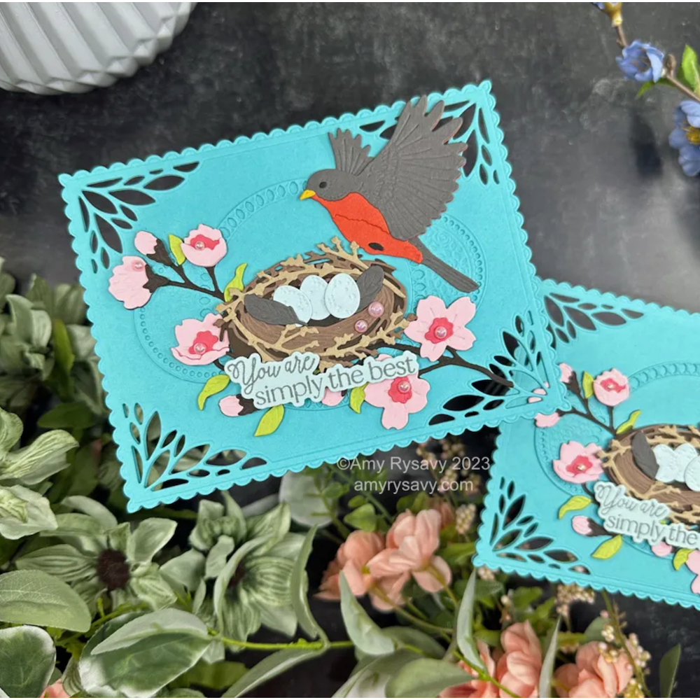 Honey Bee Spring Vine Layering Frames Dies hbds-svlfm Simply | color-code:ALT03