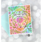 Honey Bee Folk Art Daisy Stencil Set Of 4 hbsl-121 Brighter | color-code:ALT01