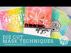 Simon Says Stamp! CZ Design EXTRA LARGE THANK YOU Wafer Dies czd90