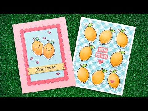 Simon Says Stamp! Lawn Fawn YOU'RE THE ZEST Clear Stamps lf3015