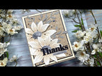 Simon Says Stamp! Simon Says Stamp ETCHED LAYERED DAISY Wafer Dies s711
