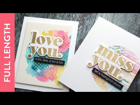 Simon Says Stamp! Concord & 9th BIG ON YOU Clear Stamp Set 11084