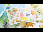 Simon Says Stamp! Simon Says Stamp Stencil ORGANIC FRUITS ssst121541 *