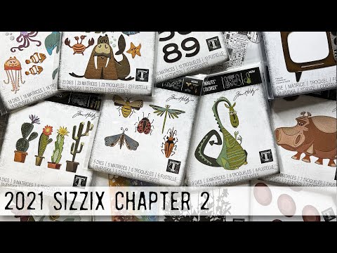 Simon Says Stamp! Tim Holtz Sizzix RUPERT Colorize Thinlits Dies 665361