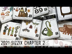 Simon Says Stamp! Tim Holtz Sizzix RUPERT Colorize Thinlits Dies 665361